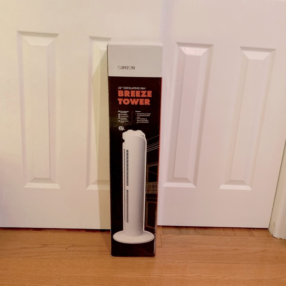 CAPSTONE Tower Fan - 32 inches